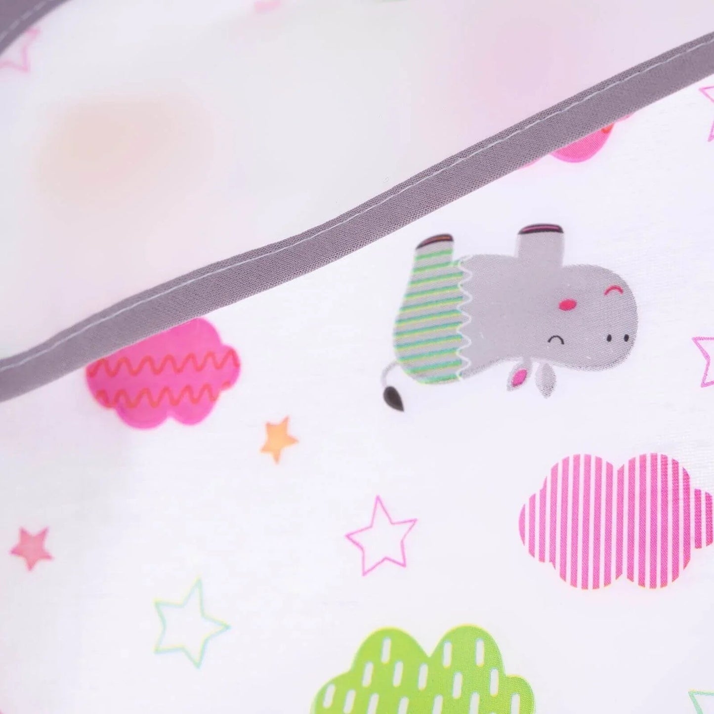 baby me Smart Patterned Baby Feeding Bib - mezetto ebebek ebebek