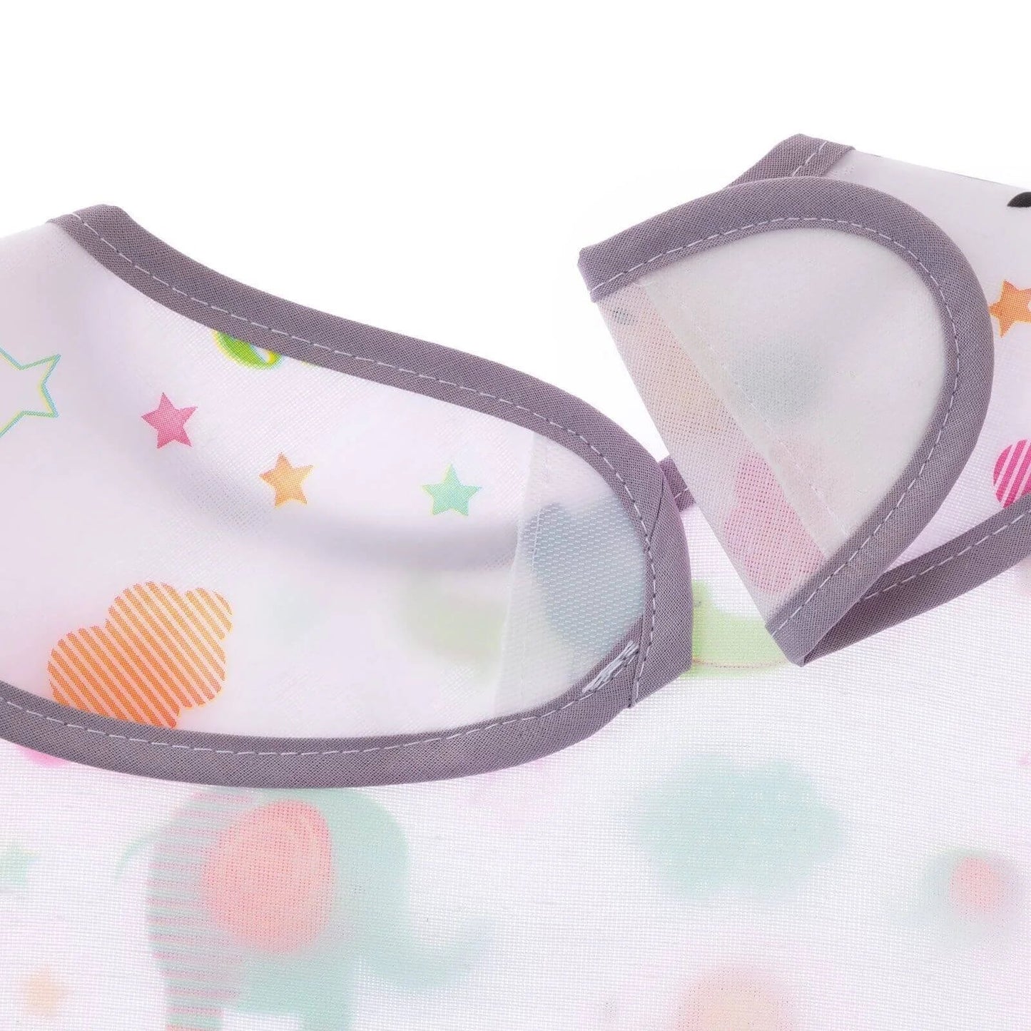 baby me Smart Patterned Baby Feeding Bib - mezetto ebebek ebebek