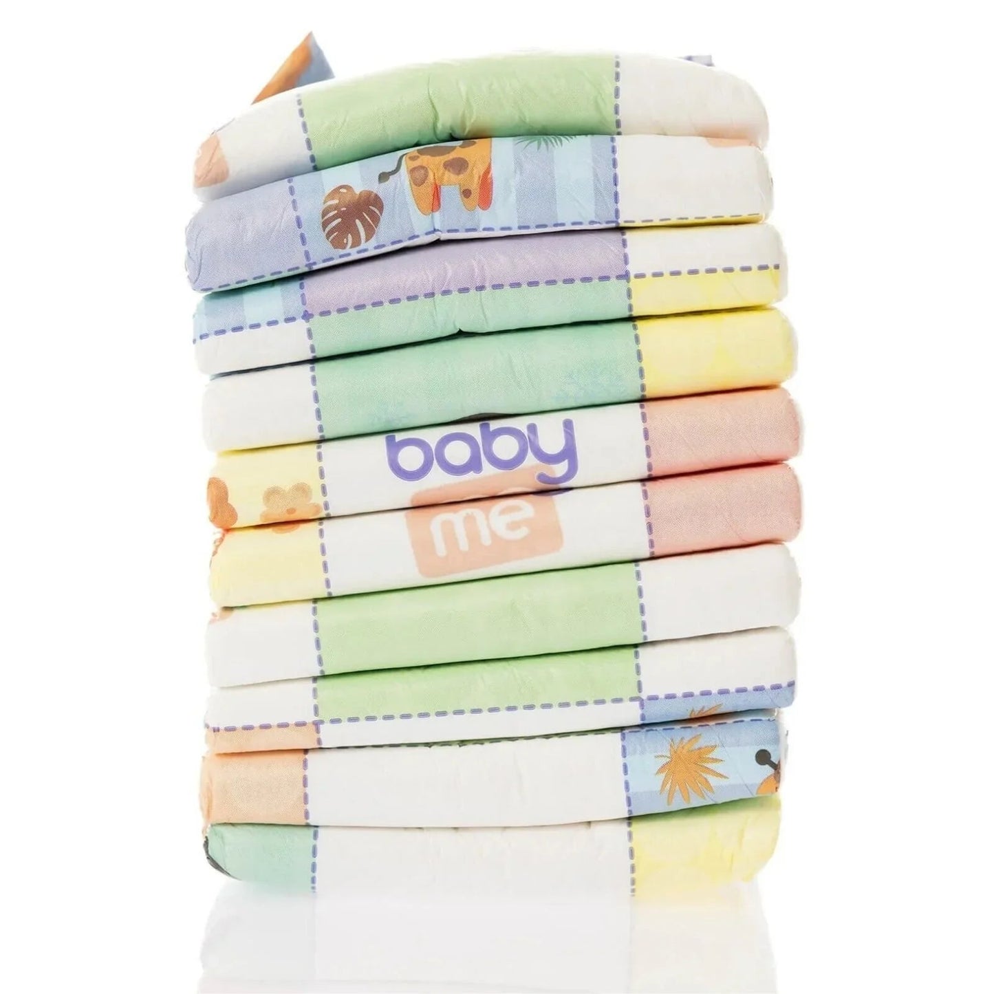 baby me Soft Padded Changing Mats 60x60cm - 10 pcs - mezetto ebebek ebebek