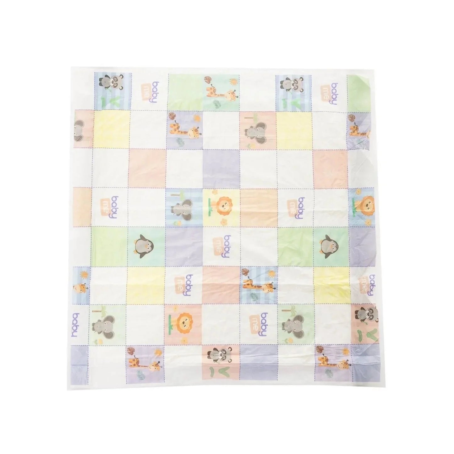 baby me Soft Padded Changing Mats 60x60cm - 10 pcs - mezetto ebebek ebebek