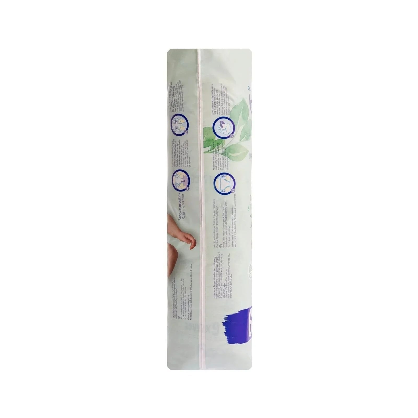 baby me XL Size 6 - 50 nappies - mezetto ebebek ebebek