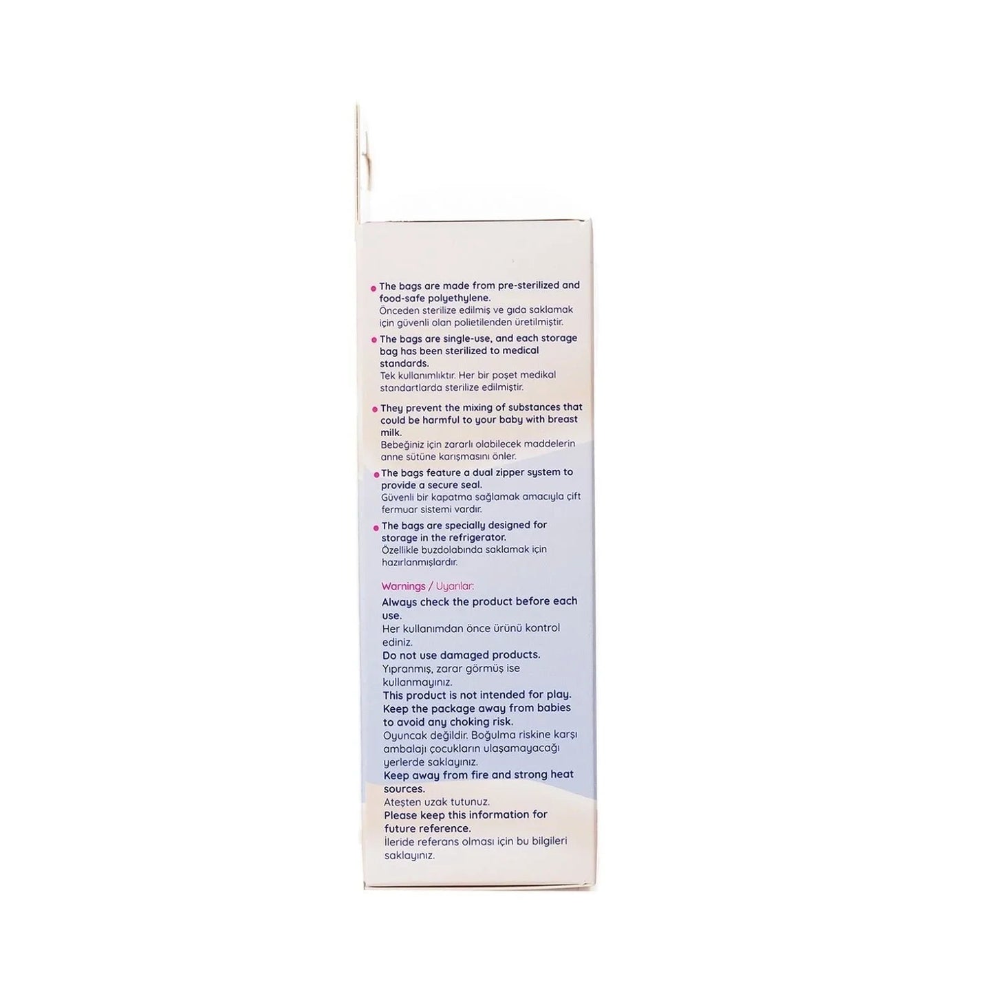 baby mom Breast Milk Storage Bag 25 pcs - mezetto