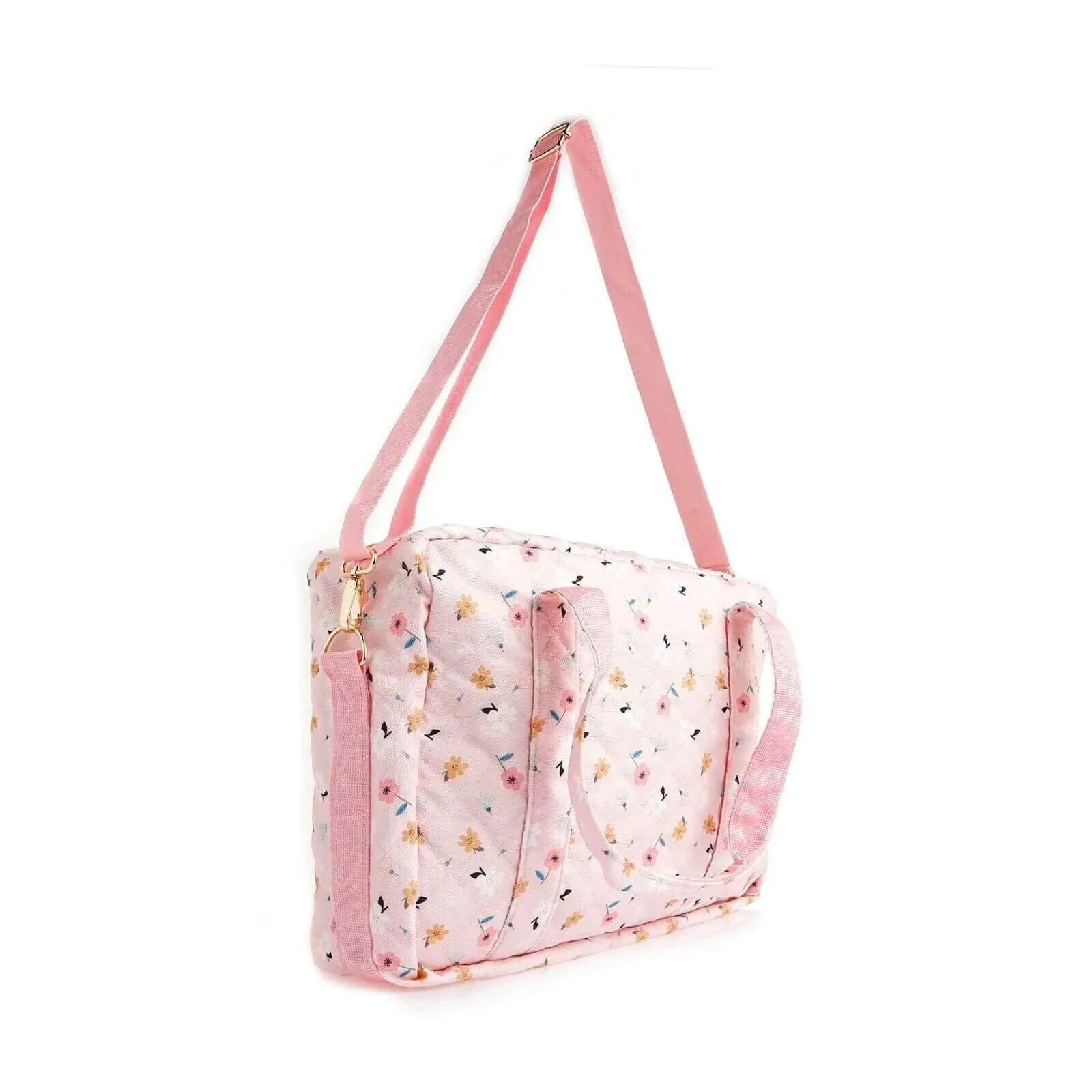 baby mom Flower Baby Care Changing Bag - Light Pink - mezetto ebebek ebebek