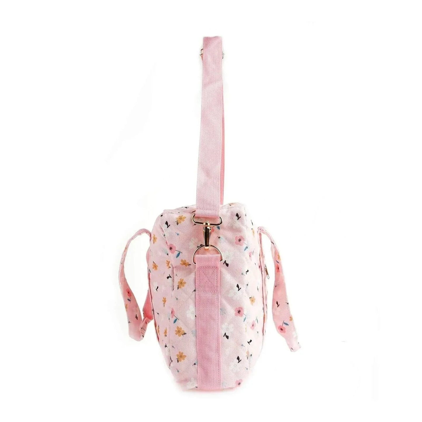 baby mom Flower Baby Care Changing Bag - Light Pink - mezetto ebebek ebebek
