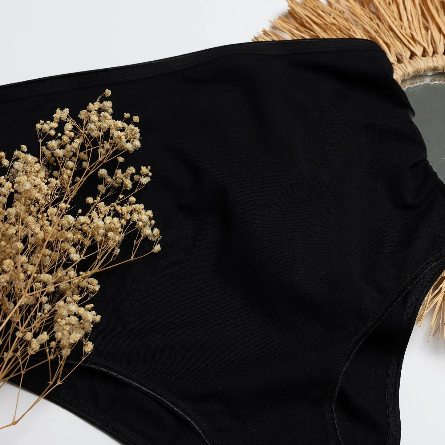 baby mom High Waist Pregnancy Brief - Black - mezetto ebebek ebebek