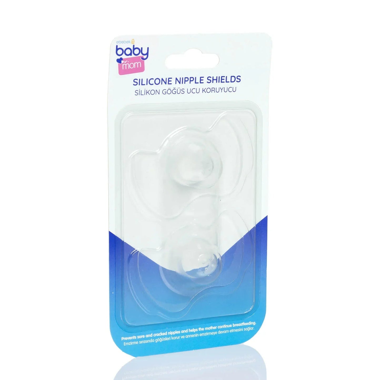 baby mom Silicone Nipple Protector Set 2 pcs - mezetto ebebek ebebek