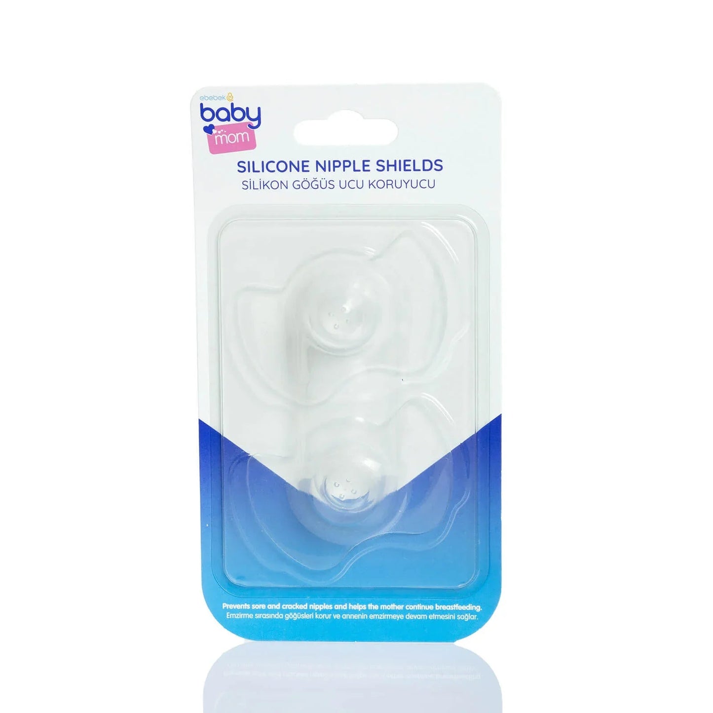 baby mom Silicone Nipple Protector Set 2 pcs - mezetto ebebek ebebek