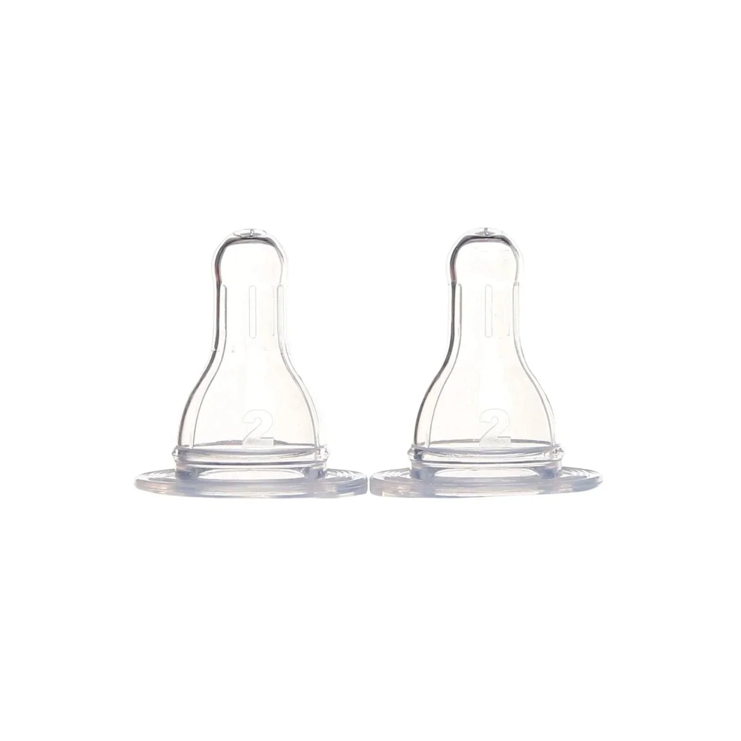 baby plus Anti Colic Bottle Teat Level 2 Pack of 2 - mezetto ebebek ebebek