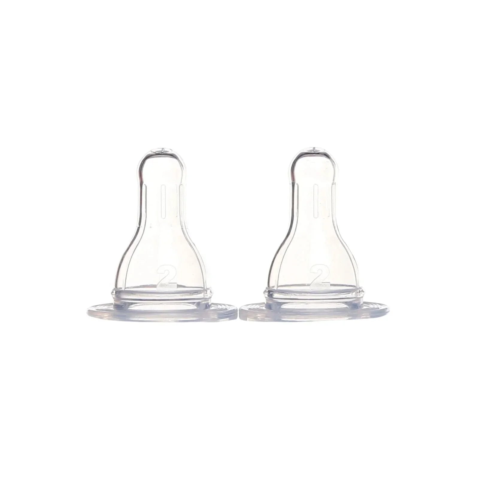 baby plus Anti Colic Bottle Teat Level 2 Pack of 2 - mezetto ebebek ebebek