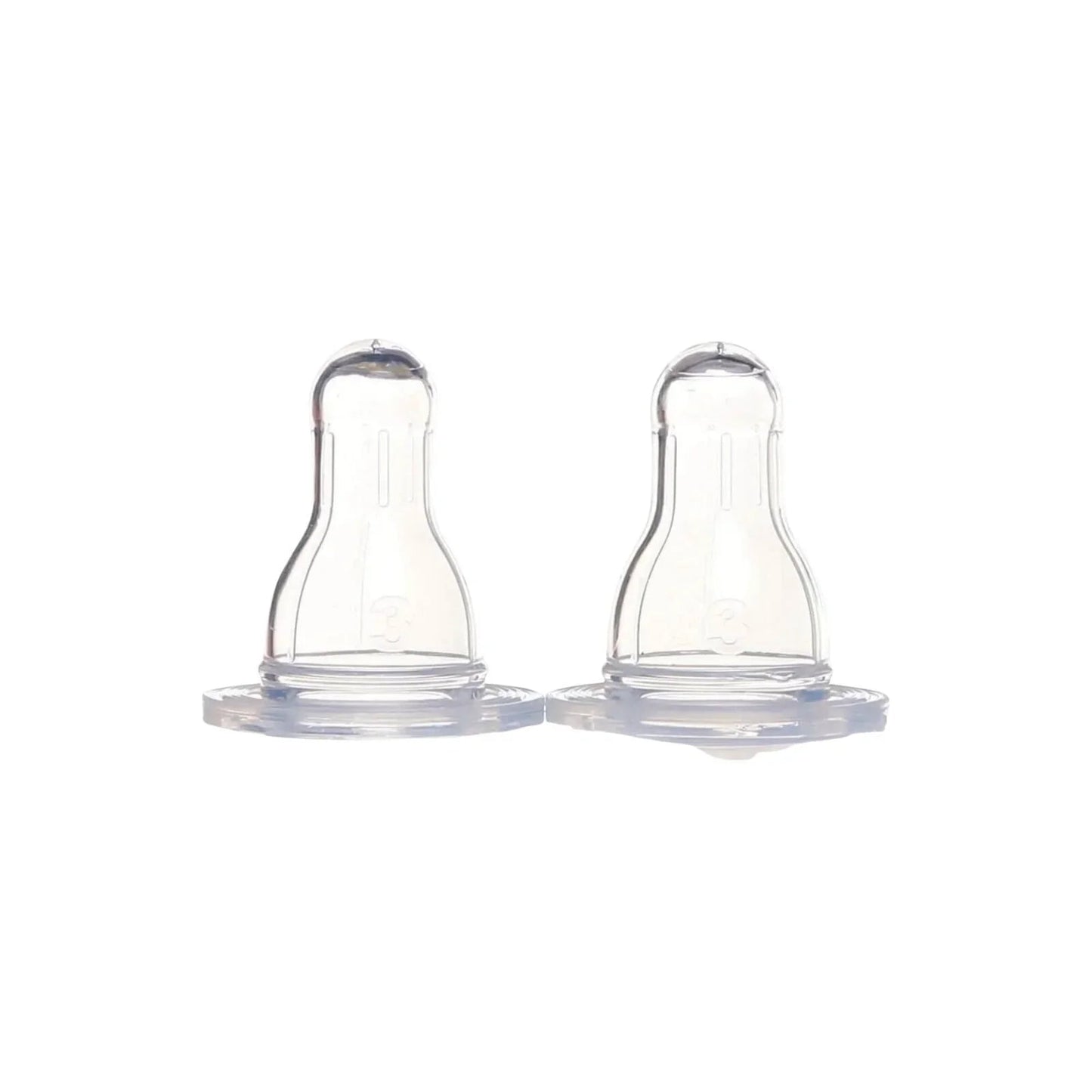 baby plus Anti Colic Bottle Teat Level 3 Pack of 2 - mezetto ebebek ebebek