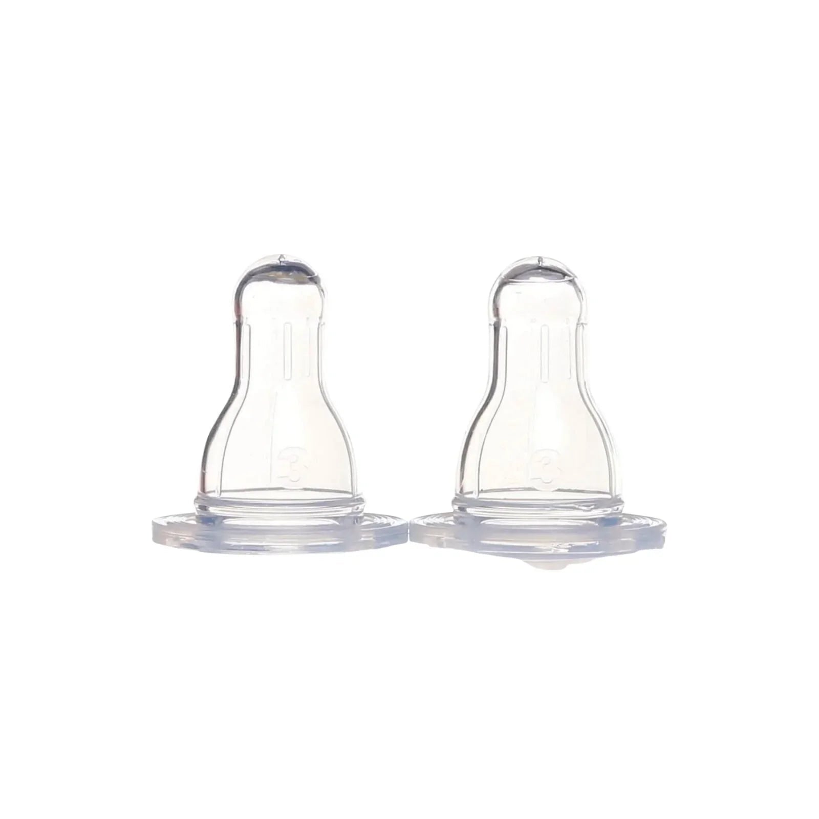 baby plus Anti Colic Bottle Teat Level 3 Pack of 2 - mezetto ebebek ebebek