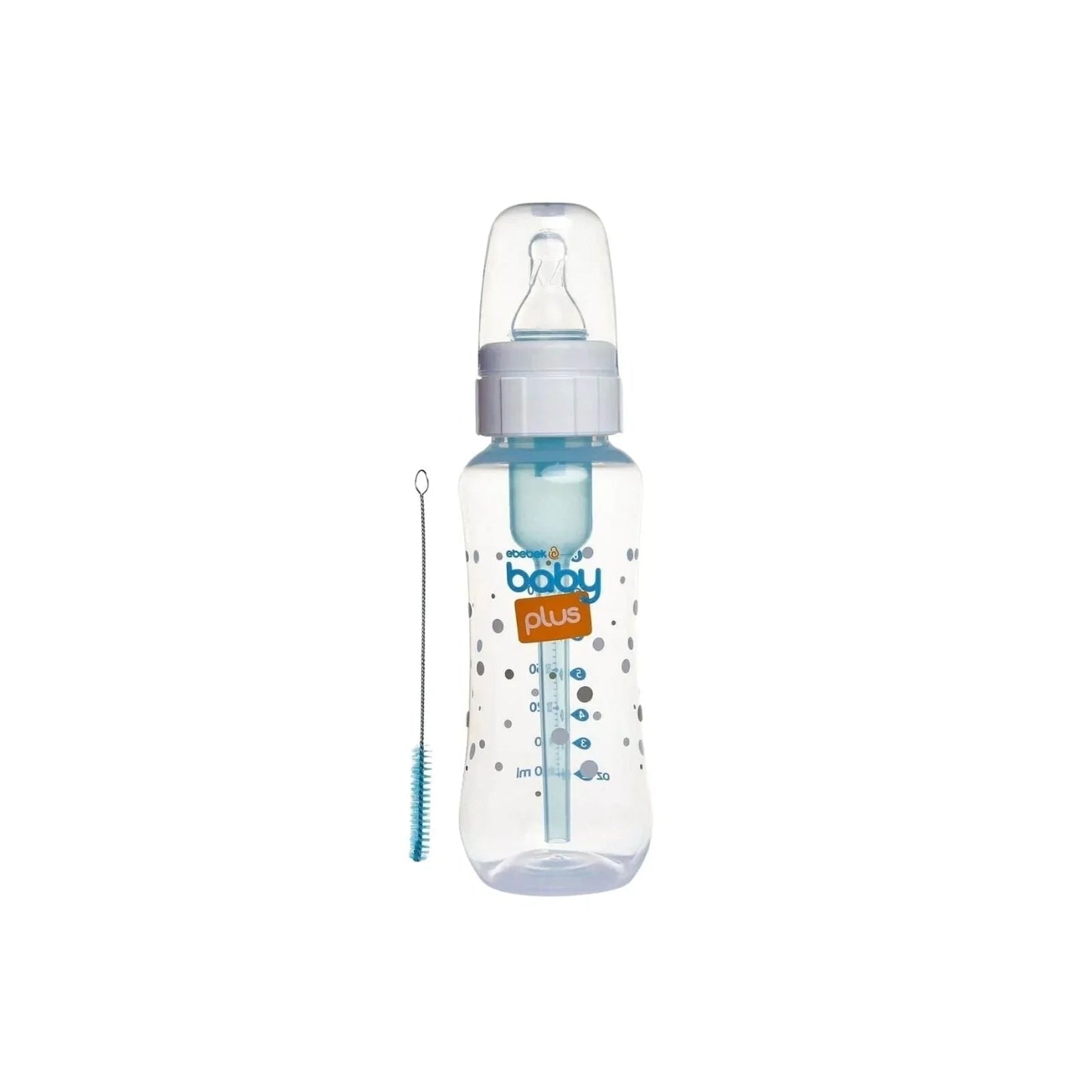 baby plus Anti Colic PP Bottle 240ml - mezetto ebebek ebebek