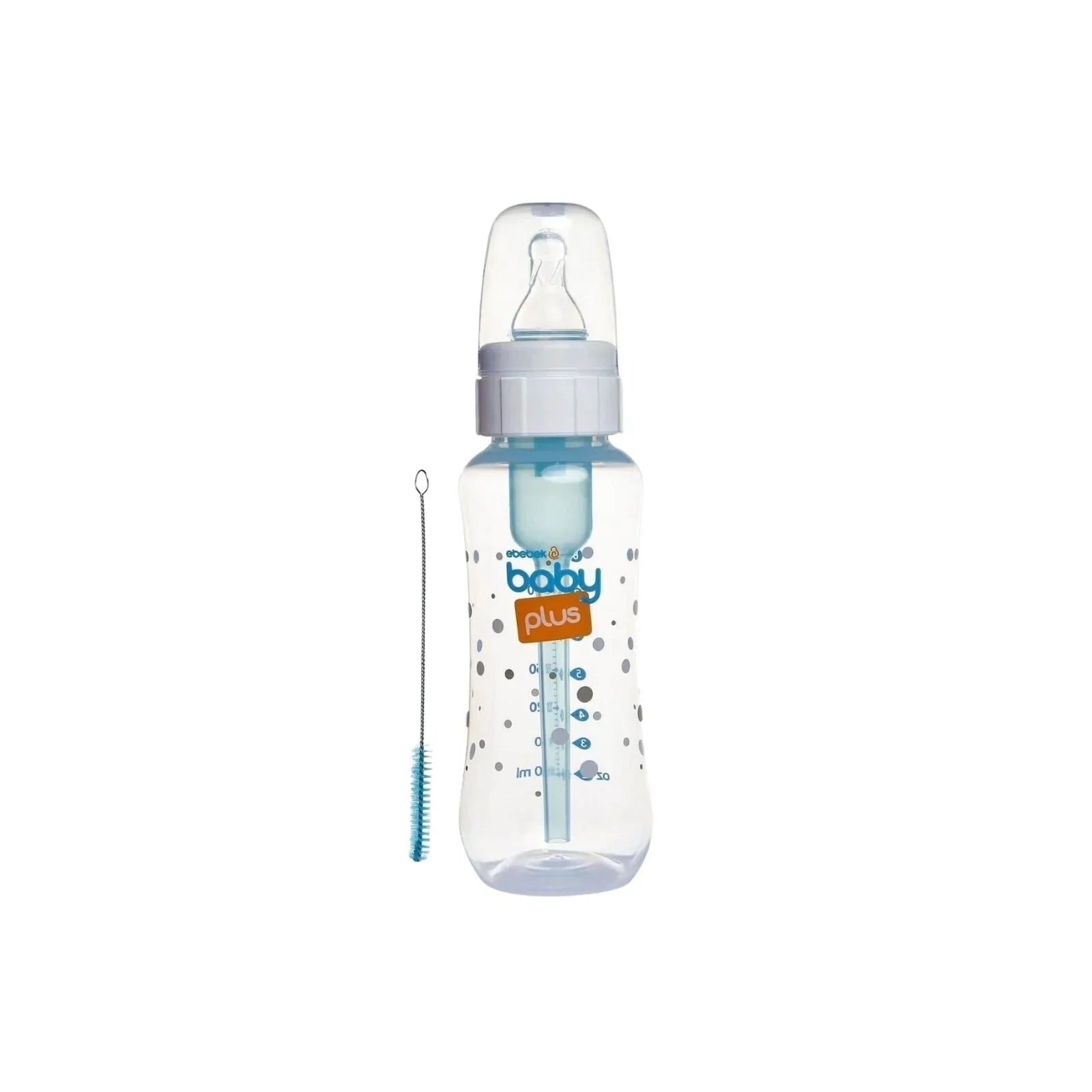 baby plus Anti Colic PP Bottle 240ml - mezetto ebebek ebebek