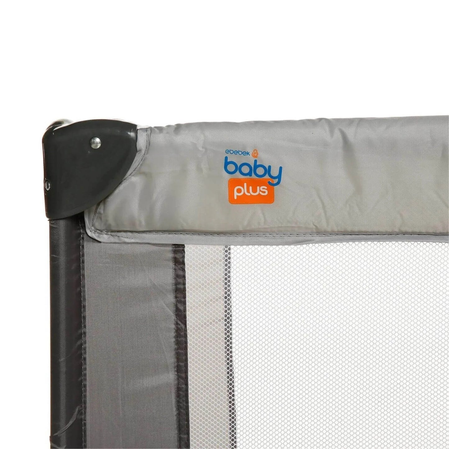 baby plus Eco Travel Cot - Grey - mezetto ebebek ebebek