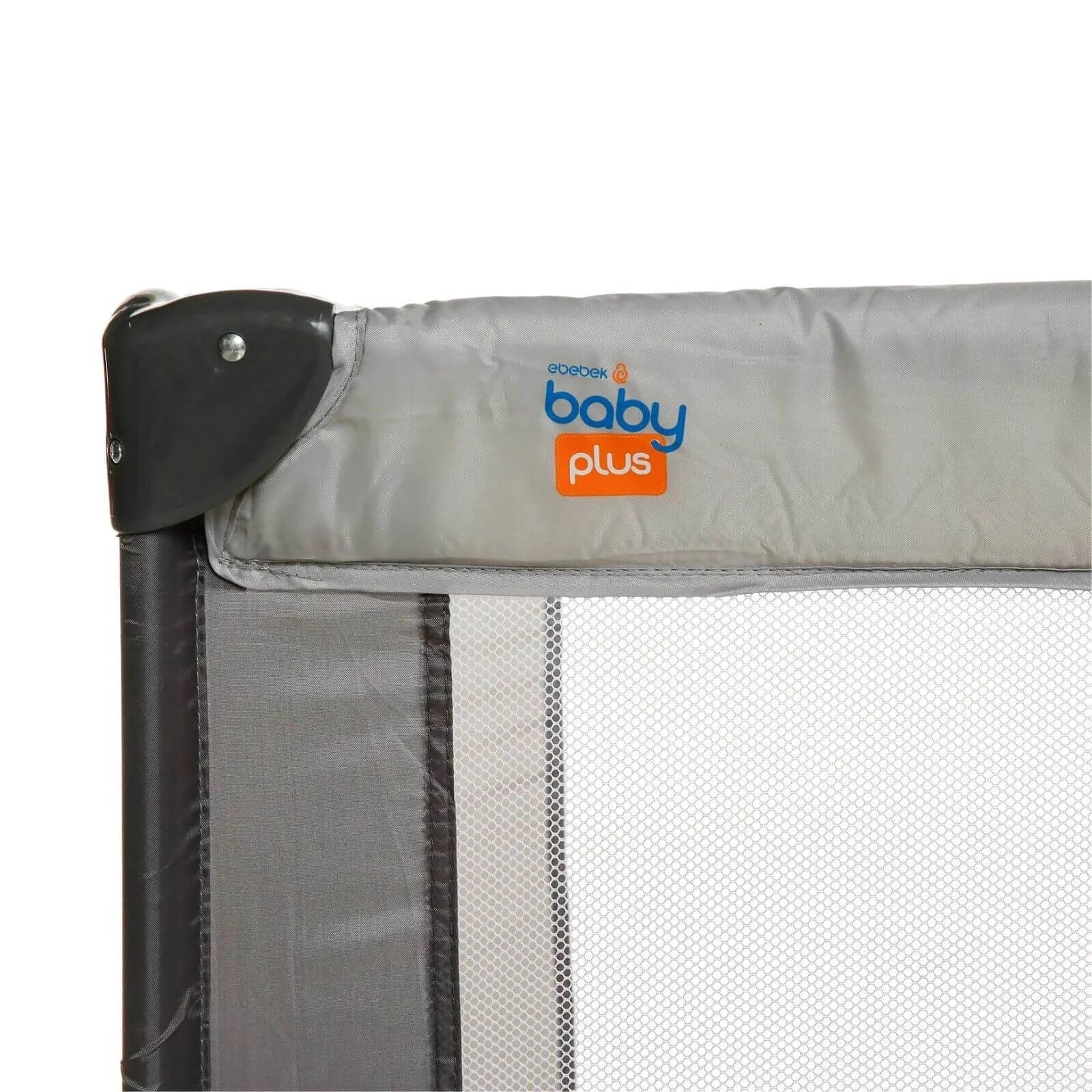 baby plus Eco Travel Cot - Grey - mezetto ebebek ebebek