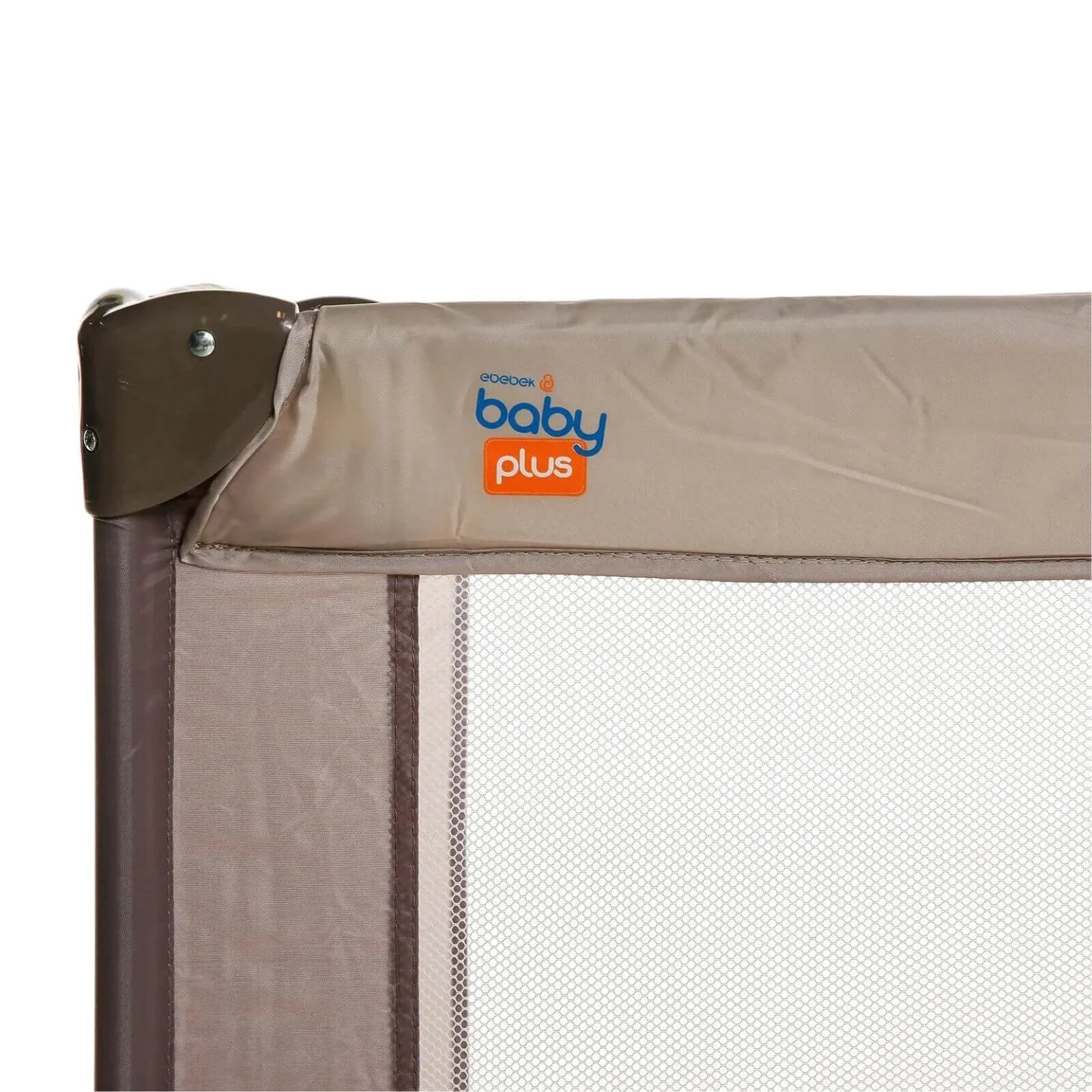 baby plus Eco Travel Cot - Khaki - mezetto