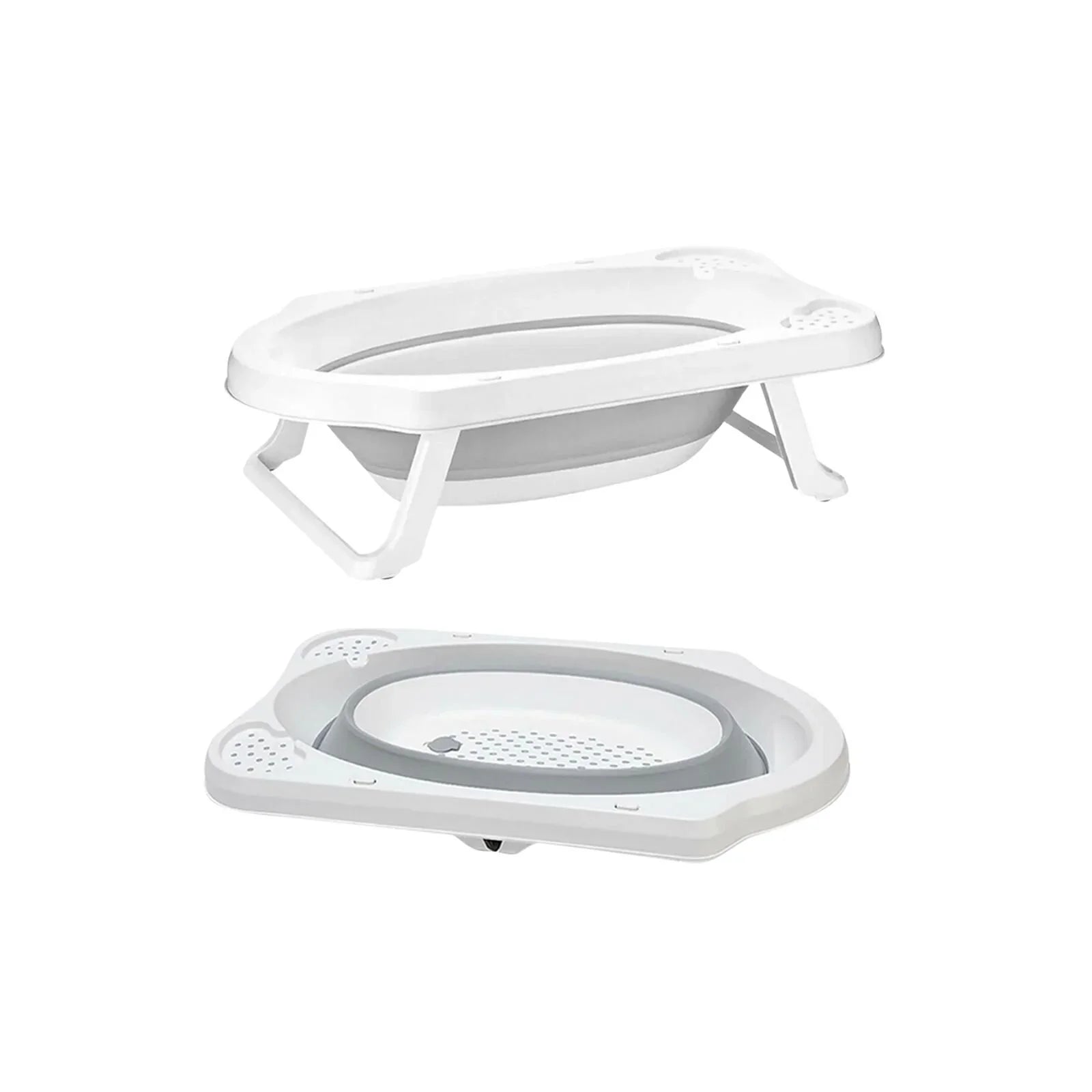 baby plus Foldable Bathtub Set 3 Pcs - mezetto