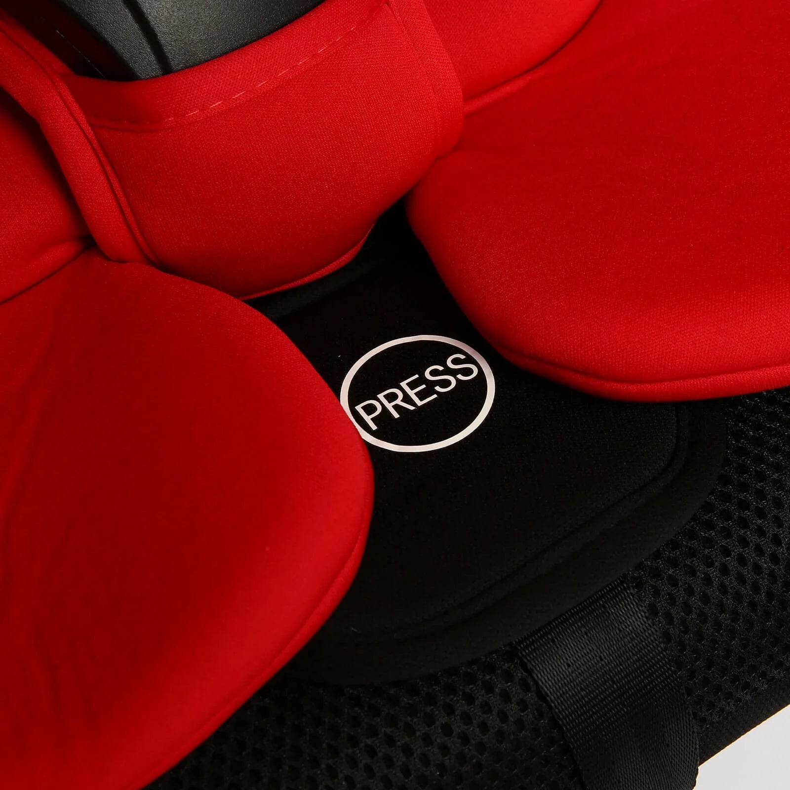 baby plus Orbitfix Group 0/1 Baby Car Seat - Black Red - mezetto