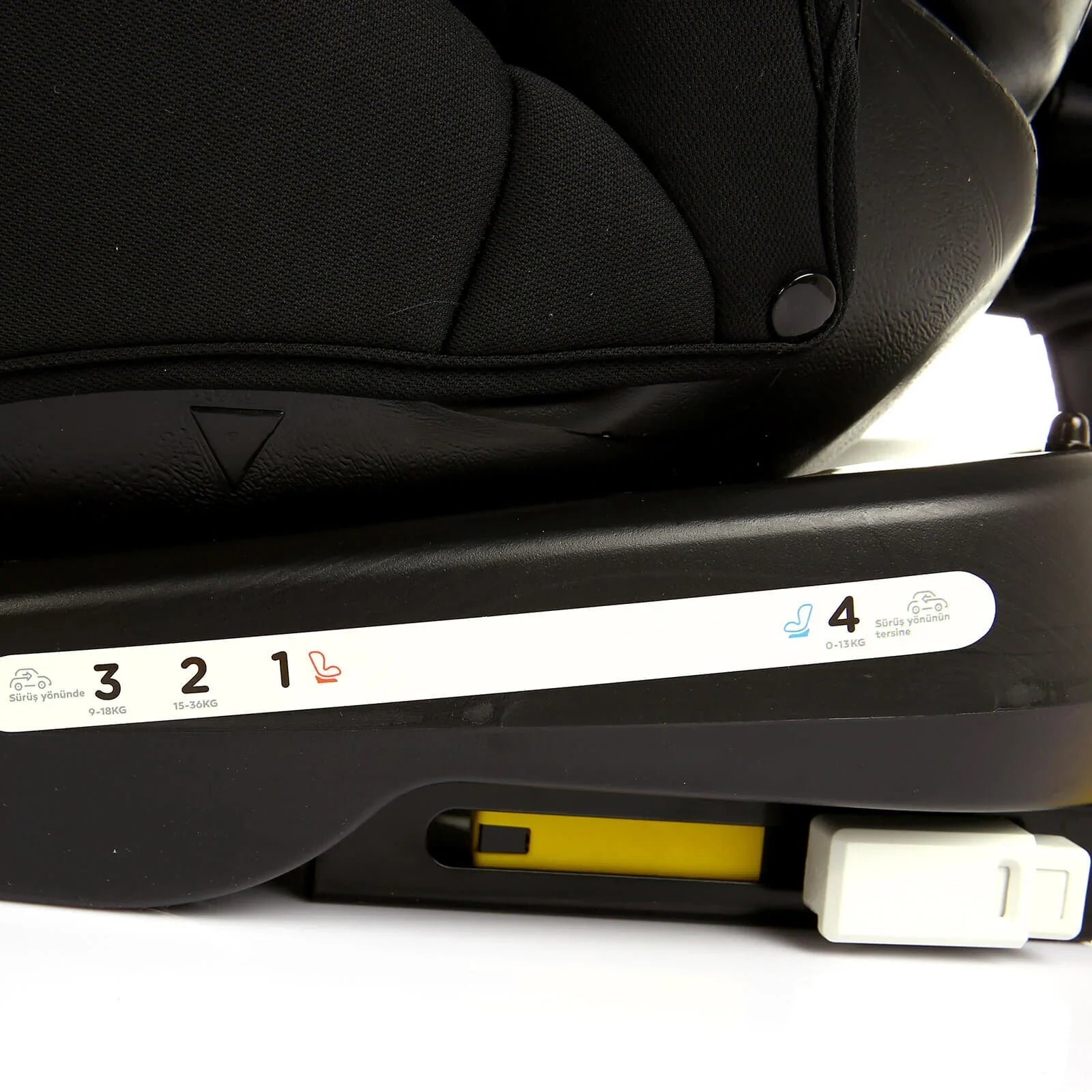 baby plus Orbitfix Group 0/1 Baby Car Seat - Black Red - mezetto ebebek ebebek