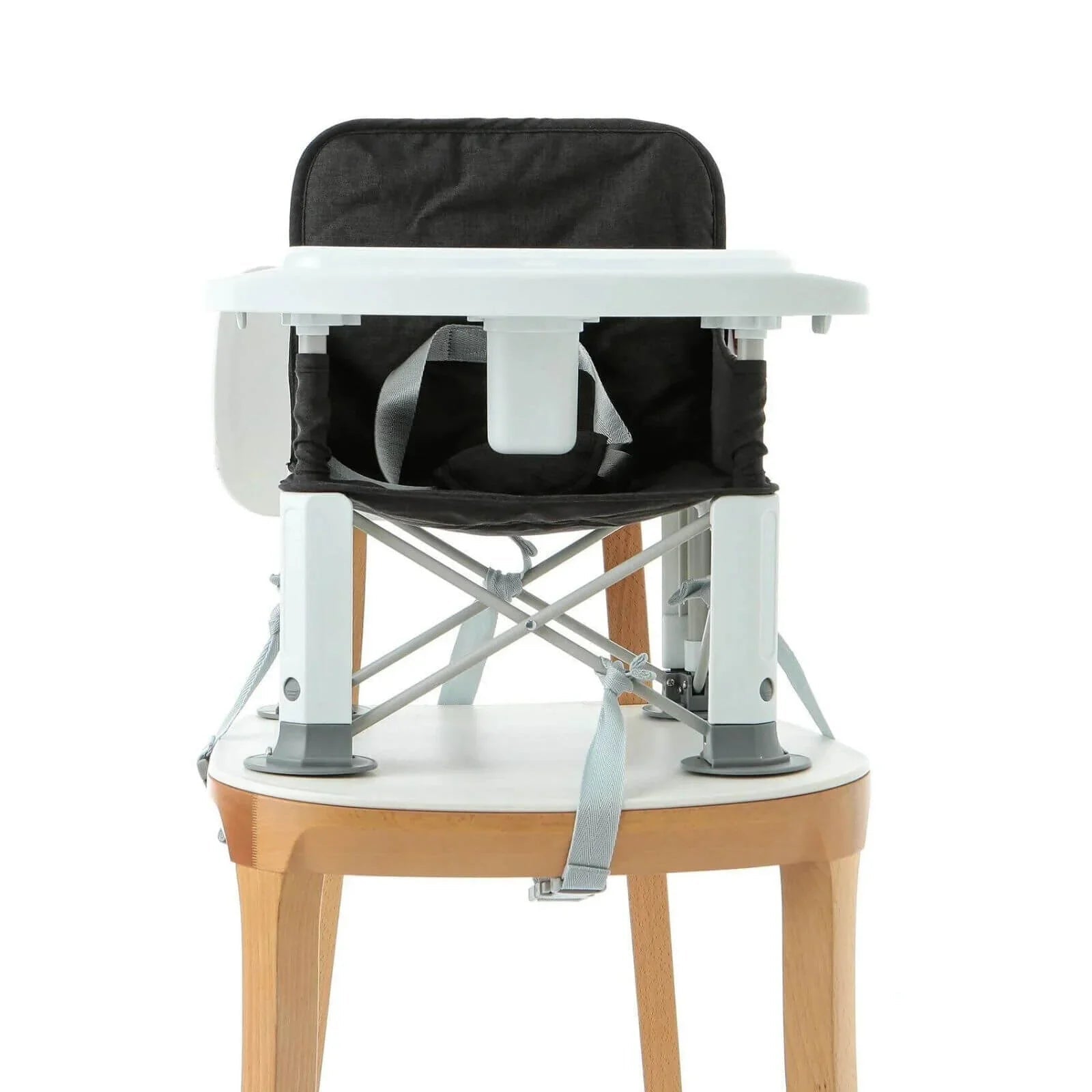 baby plus Picnic Booster Highchair - Dark Grey - mezetto ebebek ebebek