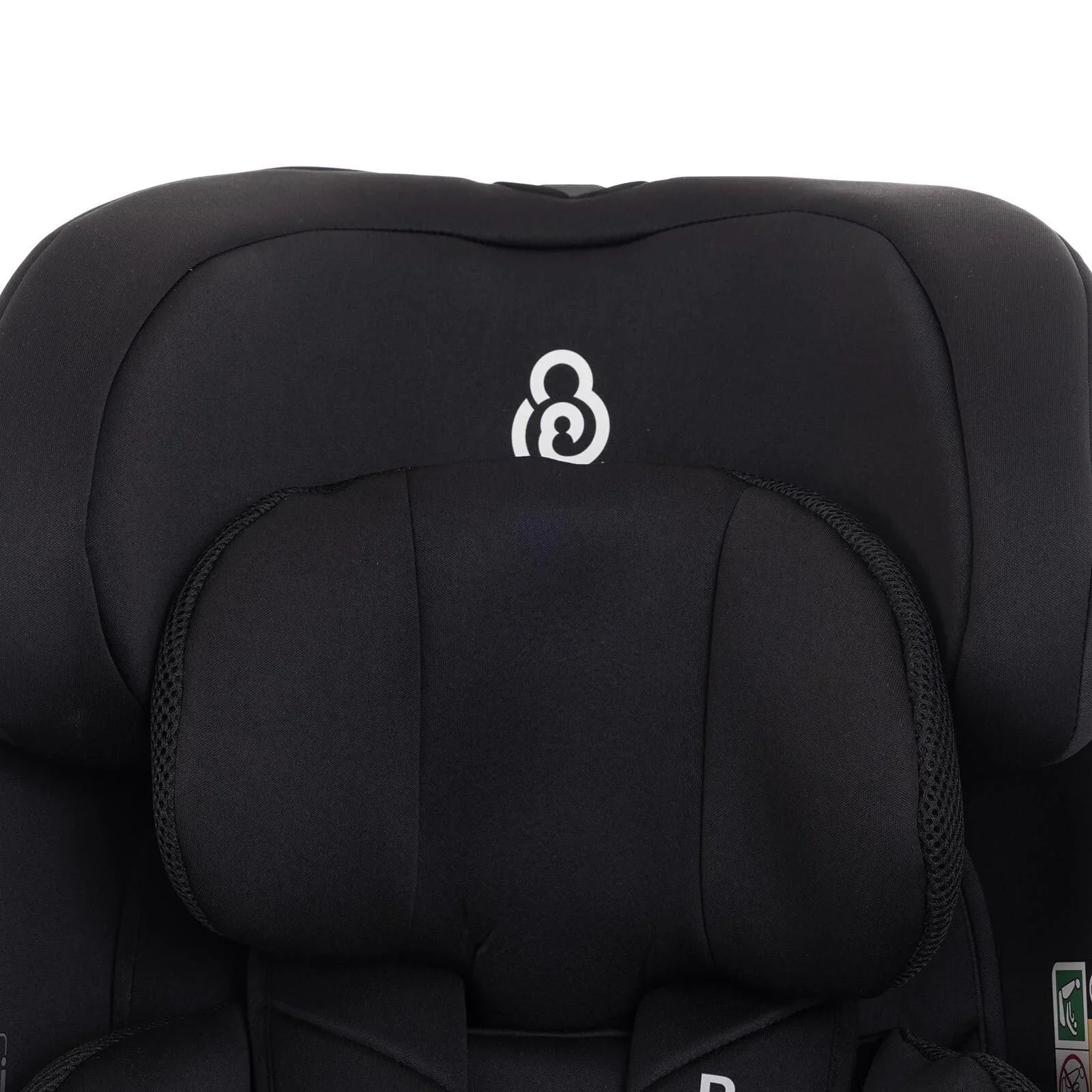 baby plus Pixi i - Size Car Seat - Black - mezetto ebebek ebebek