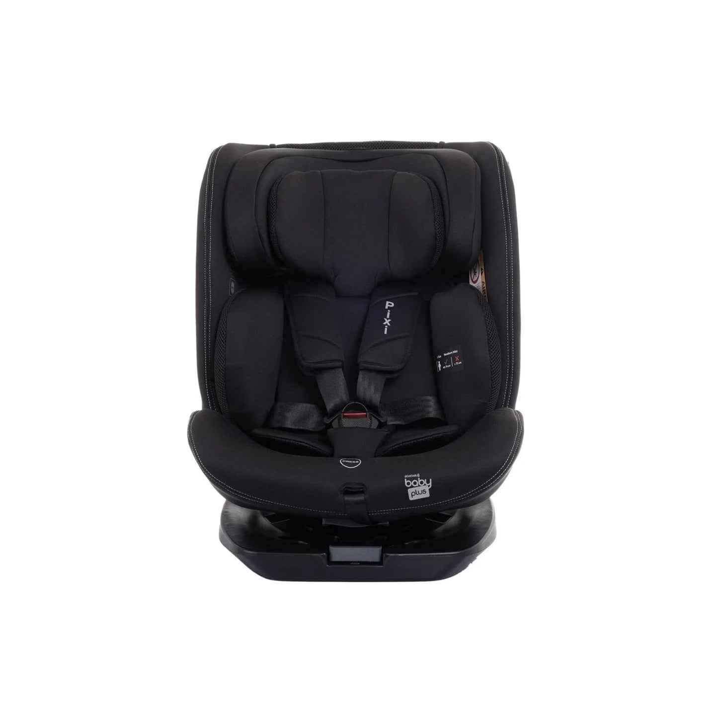 baby plus Pixi i - Size Car Seat - Black - mezetto ebebek ebebek