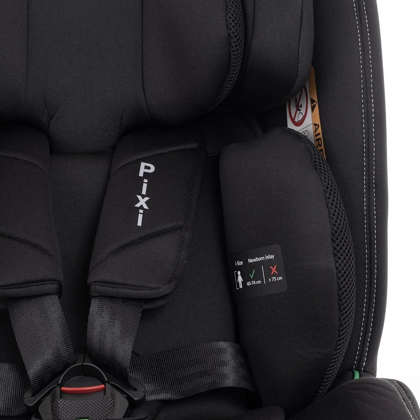 baby plus Pixi i - Size Car Seat - Black - mezetto ebebek ebebek