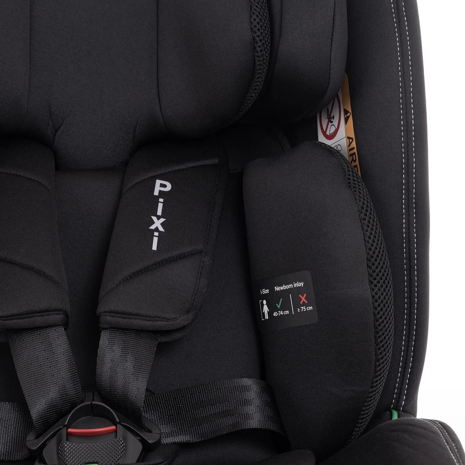 baby plus Pixi i - Size Car Seat - Black - mezetto ebebek ebebek