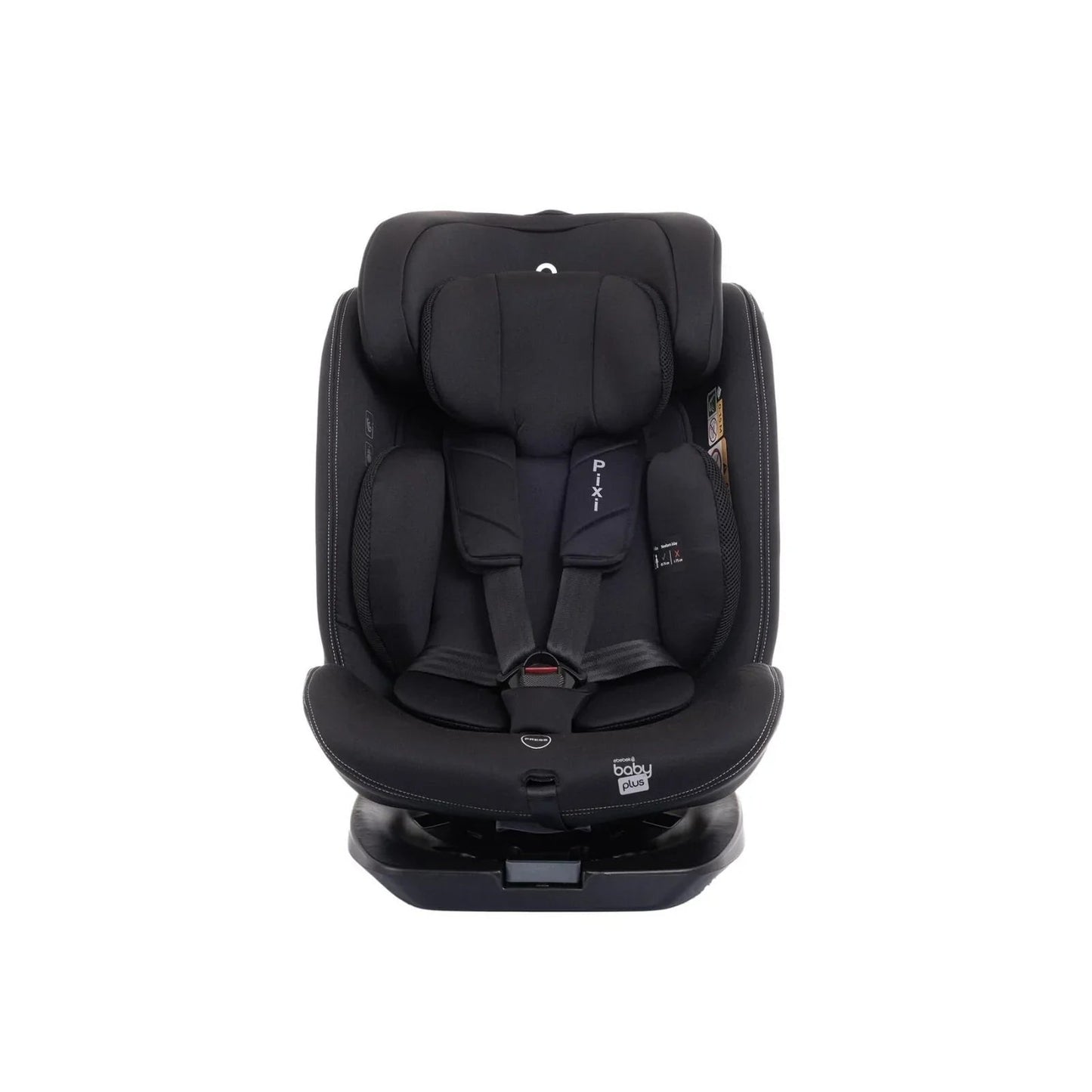 baby plus Pixi i - Size Car Seat - Black - mezetto ebebek ebebek