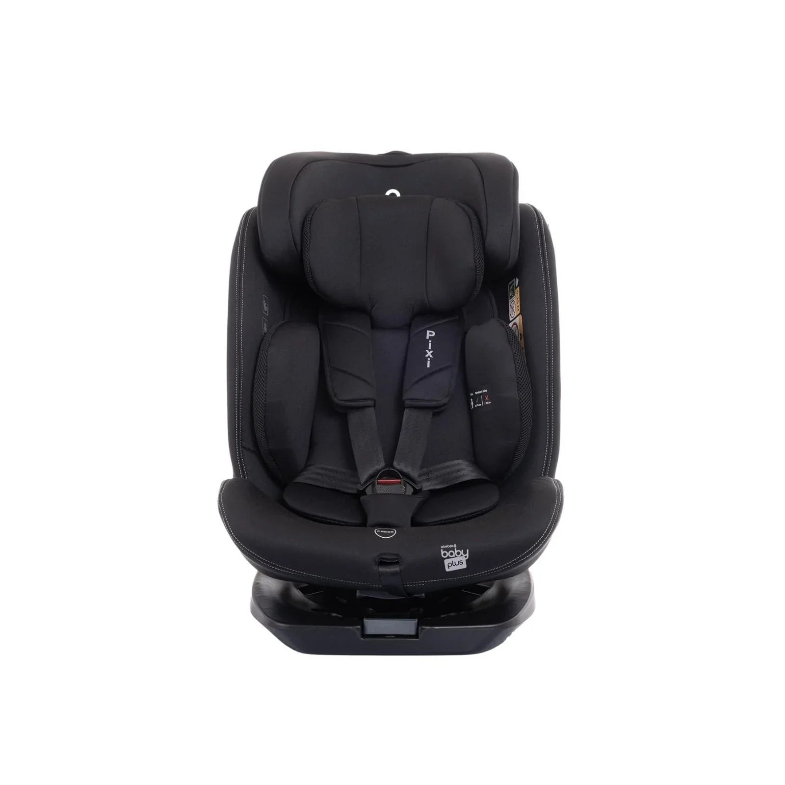 baby plus Pixi i - Size Car Seat - Black - mezetto ebebek ebebek