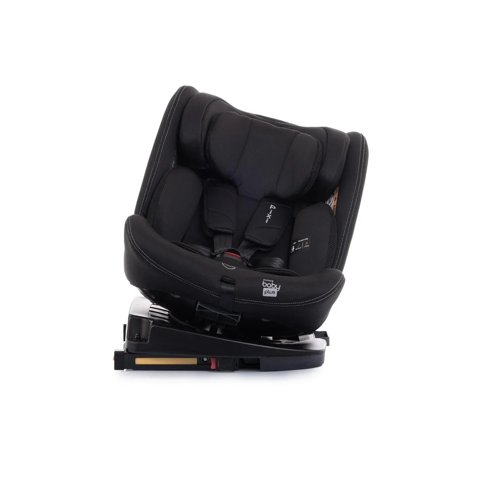 baby plus Pixi i - Size Car Seat - Black - mezetto ebebek ebebek