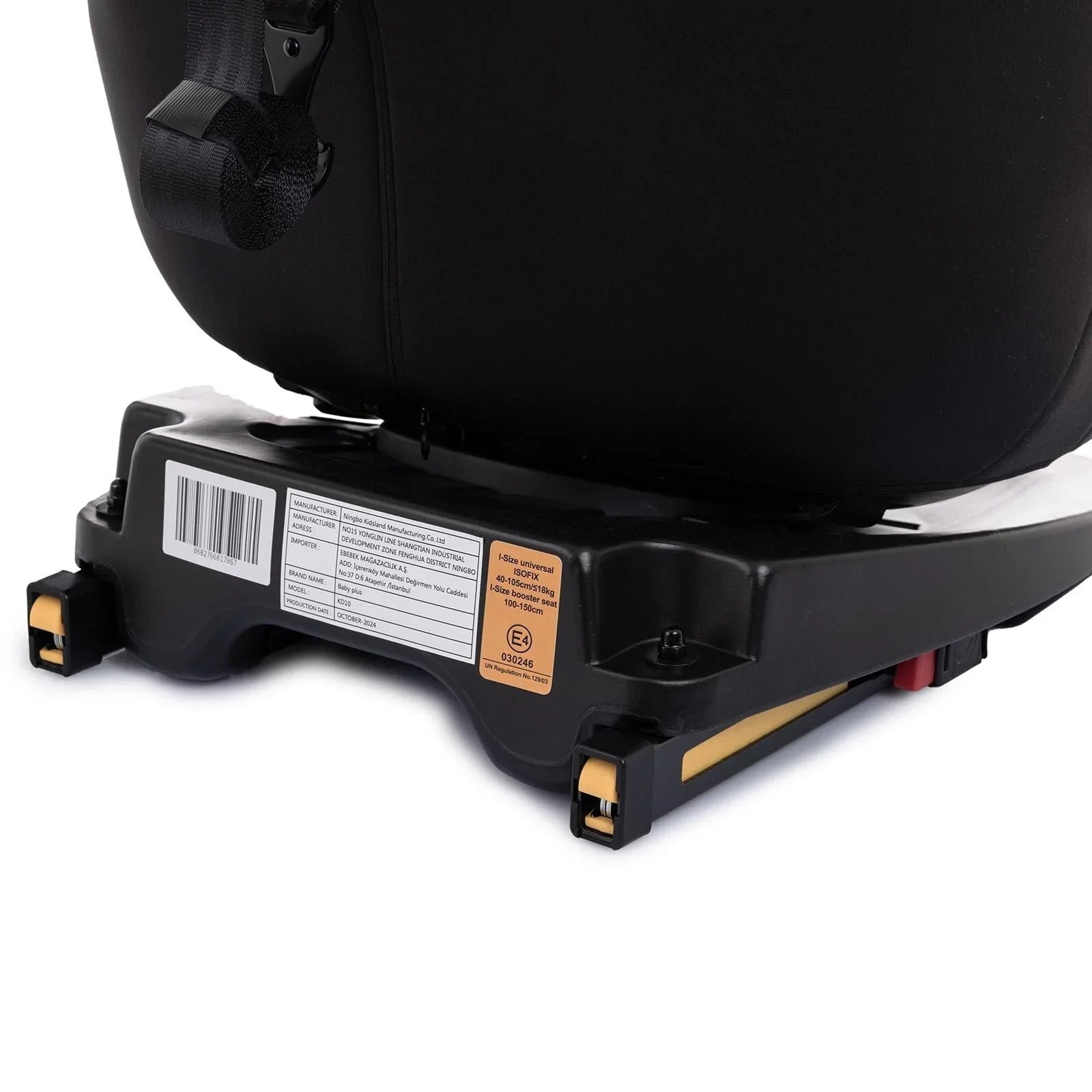 baby plus Pixi i - Size Car Seat - Black - mezetto ebebek ebebek