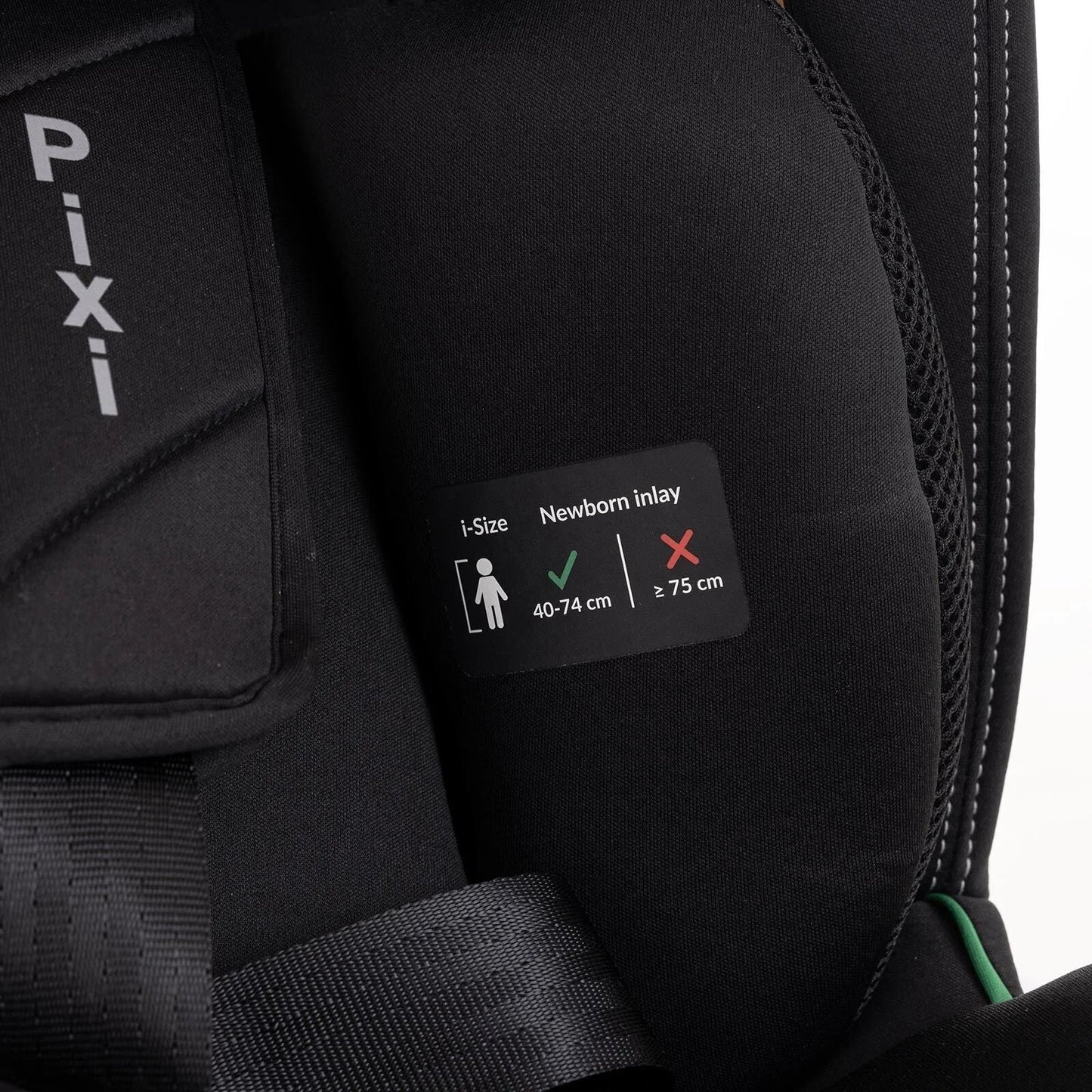 baby plus Pixi i - Size Car Seat - Black - mezetto ebebek ebebek