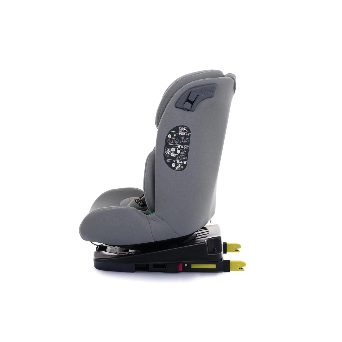 baby plus Pixi i - Size Car Seat - Grey - mezetto ebebek ebebek