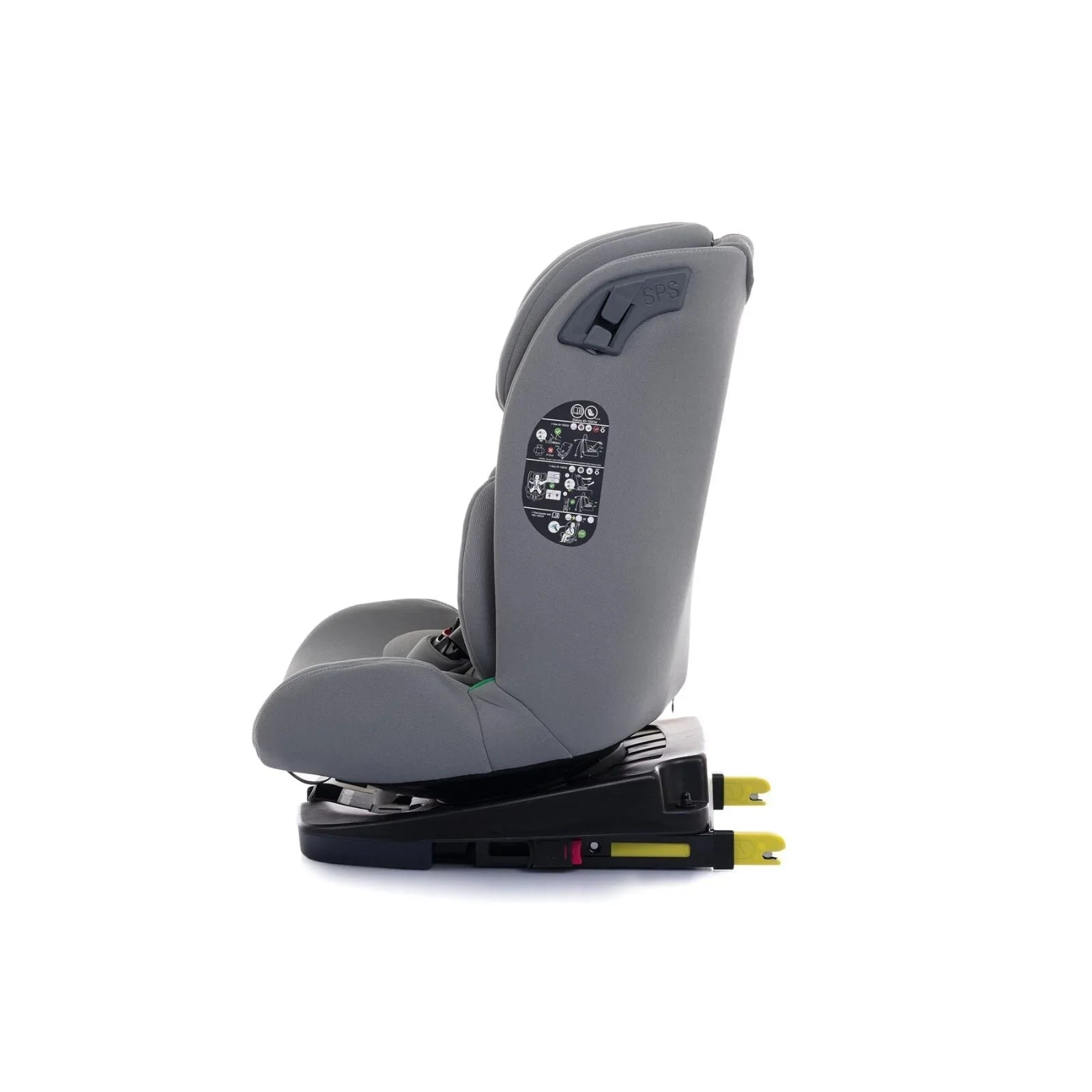 baby plus Pixi i - Size Car Seat - Grey - mezetto ebebek ebebek