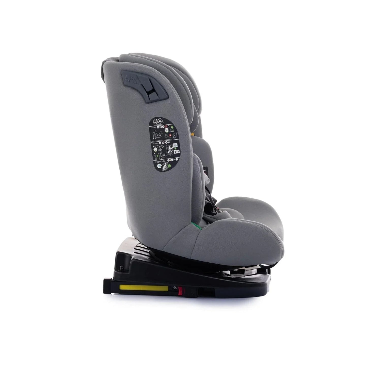 baby plus Pixi i - Size Car Seat - Grey - mezetto ebebek ebebek