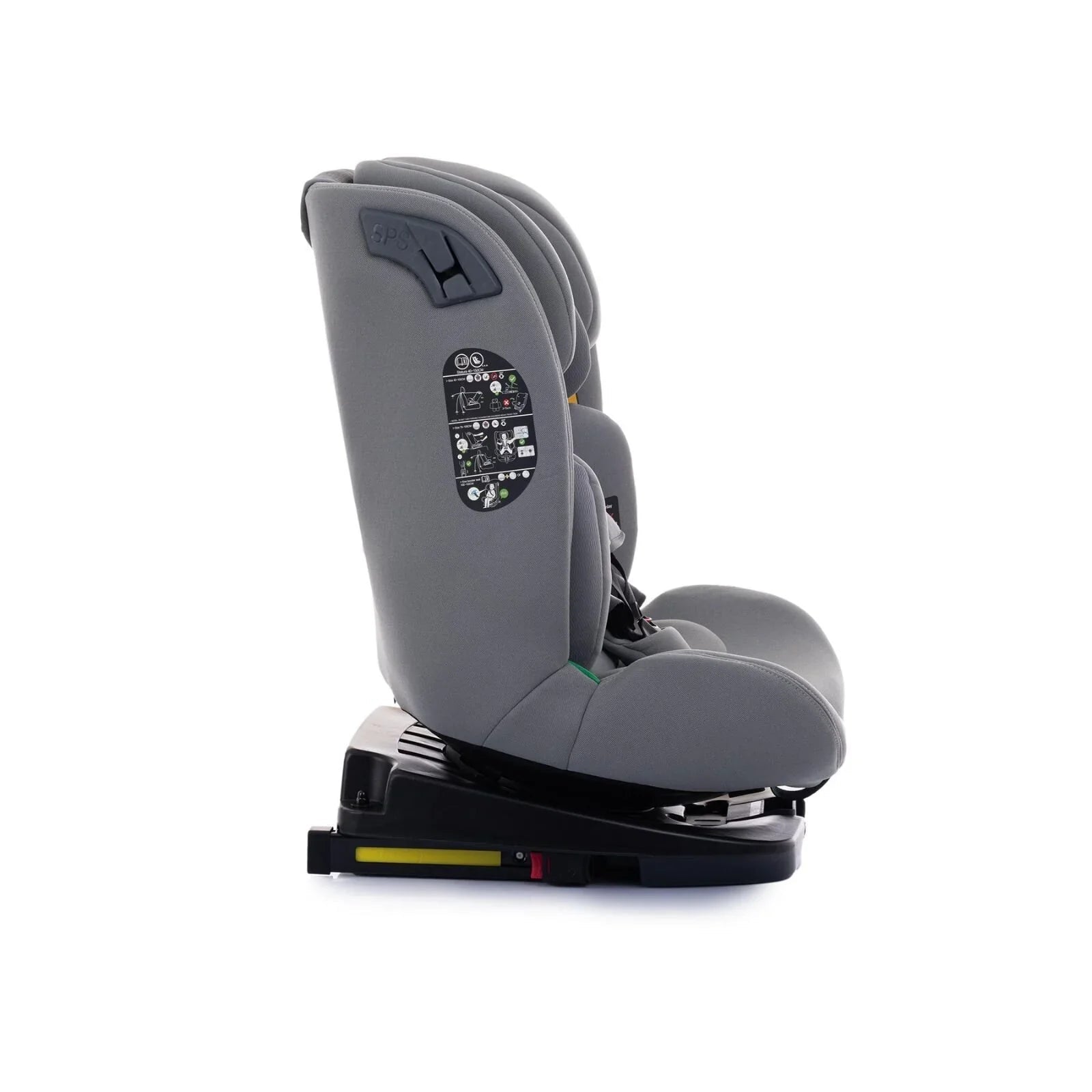 baby plus Pixi i - Size Car Seat - Grey - mezetto ebebek ebebek