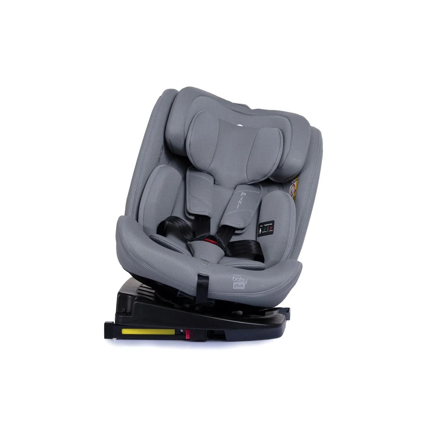 baby plus Pixi i - Size Car Seat - Grey - mezetto ebebek ebebek