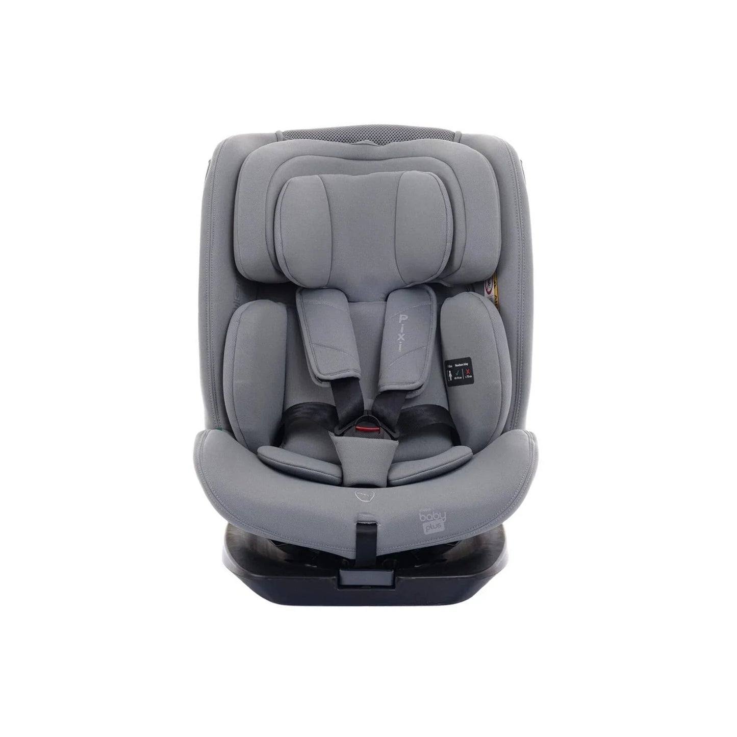 baby plus Pixi i - Size Car Seat - Grey - mezetto ebebek ebebek