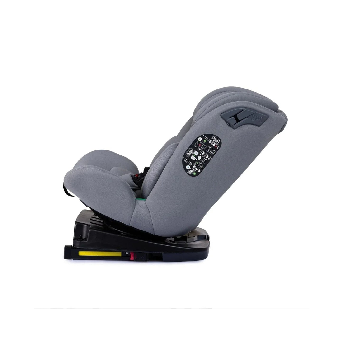 baby plus Pixi i - Size Car Seat - Grey - mezetto ebebek ebebek