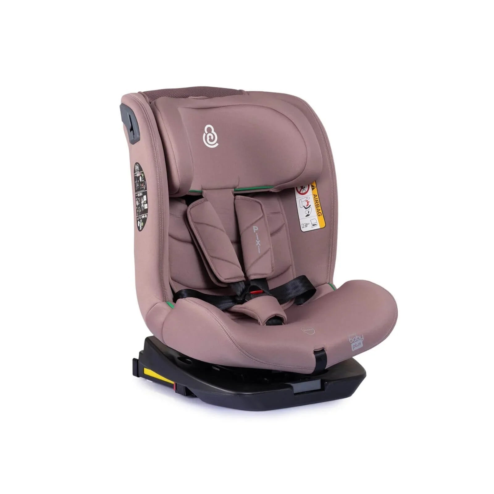 baby plus Pixi I - Size Car Seat - Pink - mezetto ebebek ebebek
