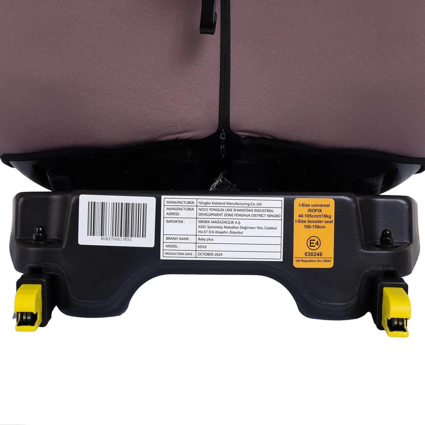 baby plus Pixi I - Size Car Seat - Pink - mezetto ebebek ebebek