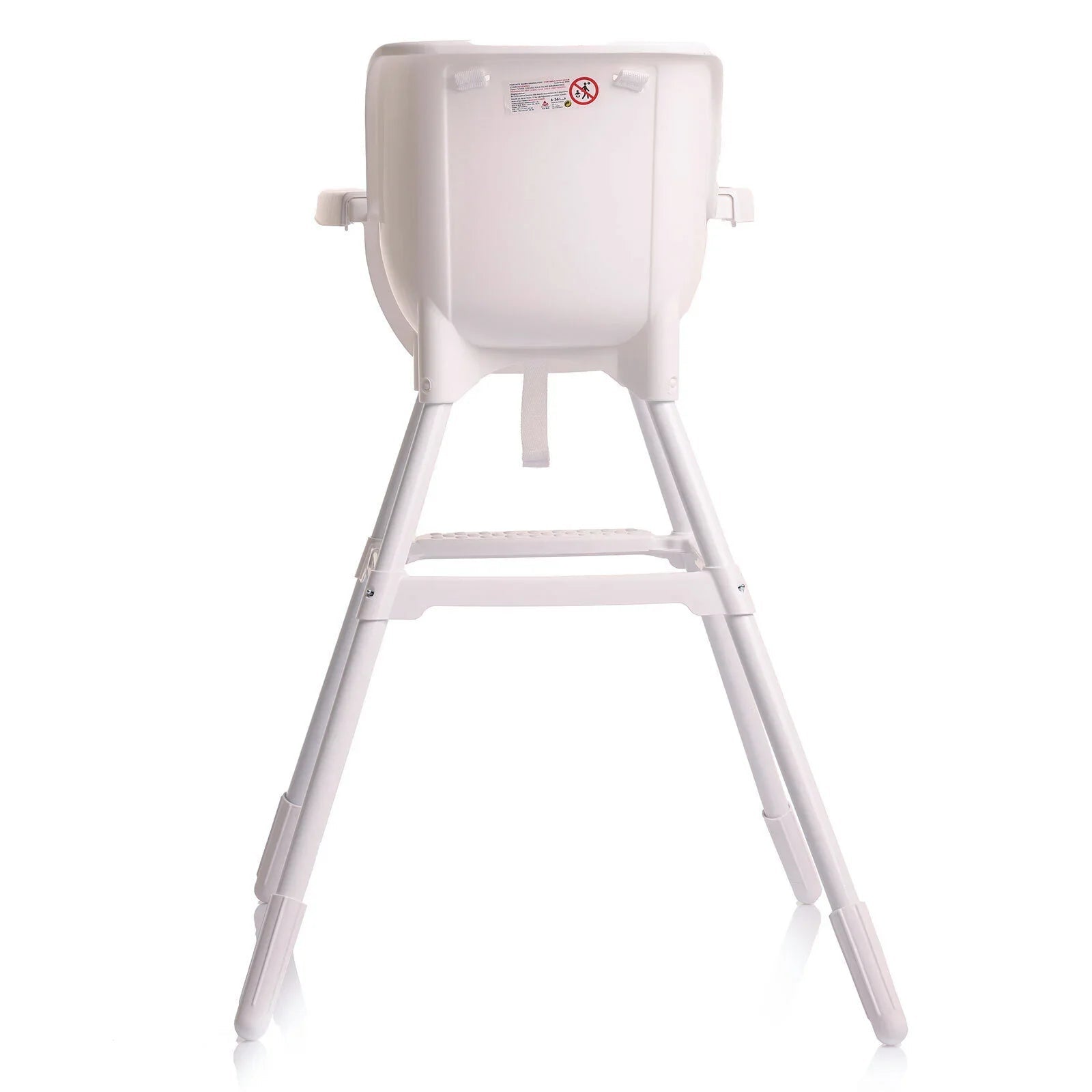baby plus Pizza Highchair - White - mezetto ebebek ebebek