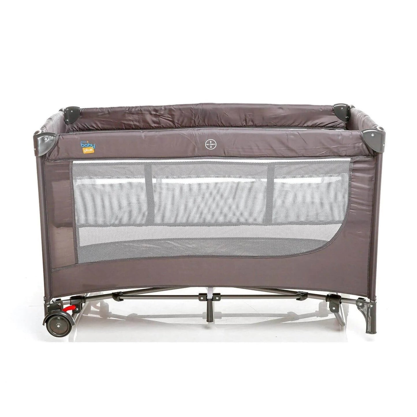 baby plus Play - Sleep Travel Cot - Grey - mezetto ebebek ebebek