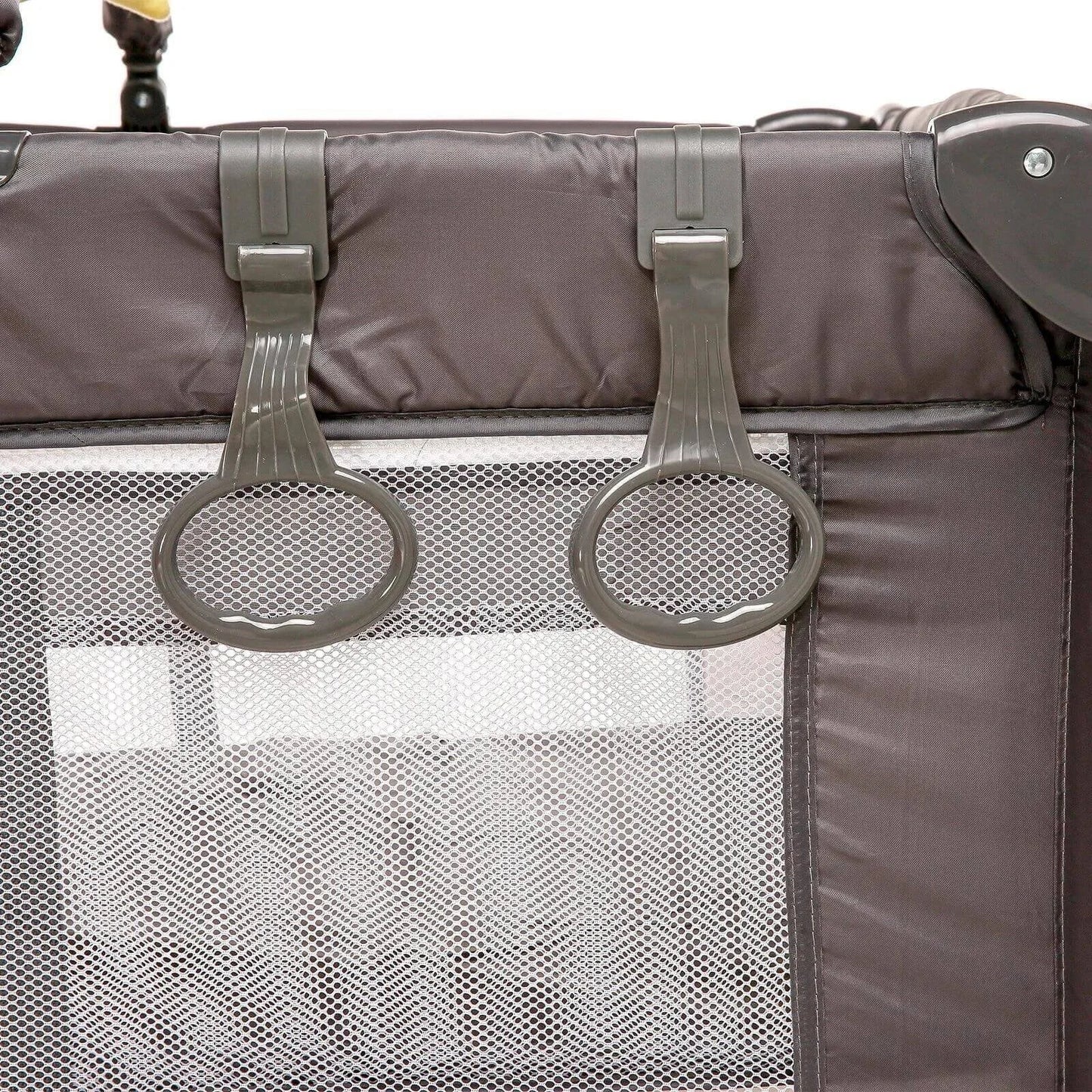 baby plus Play - Sleep Travel Cot - Grey - mezetto ebebek ebebek