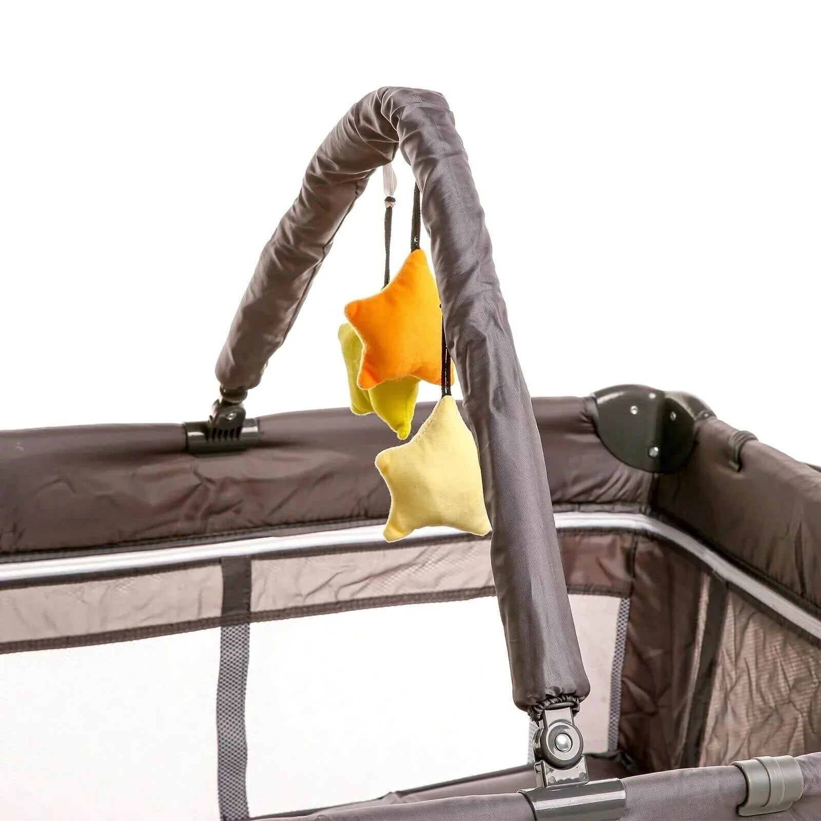 baby plus Play - Sleep Travel Cot - Grey - mezetto ebebek ebebek