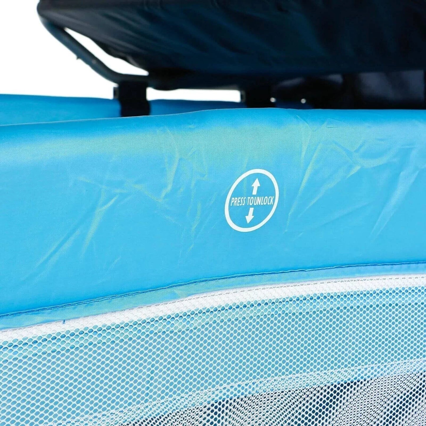 baby plus Play - Sleep Travel Cot - Ocean Blue - mezetto ebebek ebebek