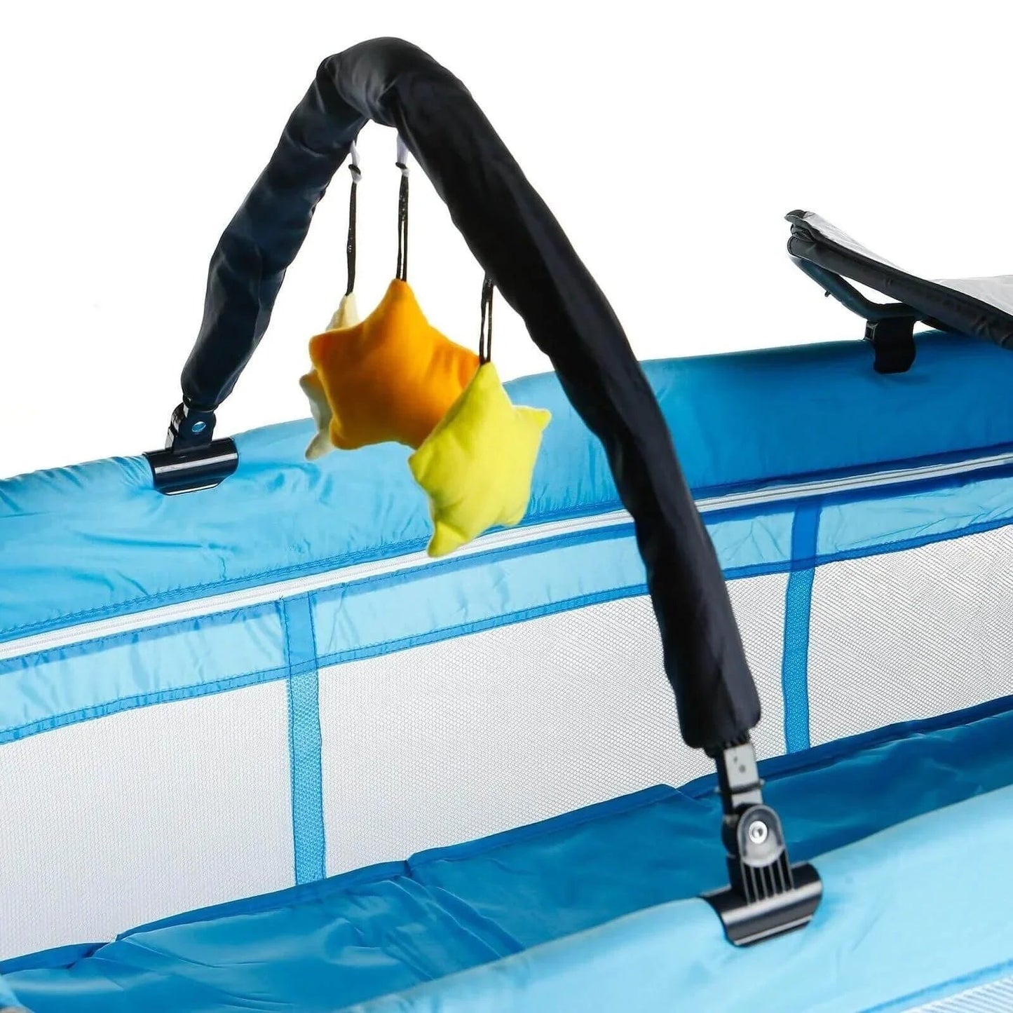 baby plus Play - Sleep Travel Cot - Ocean Blue - mezetto ebebek ebebek