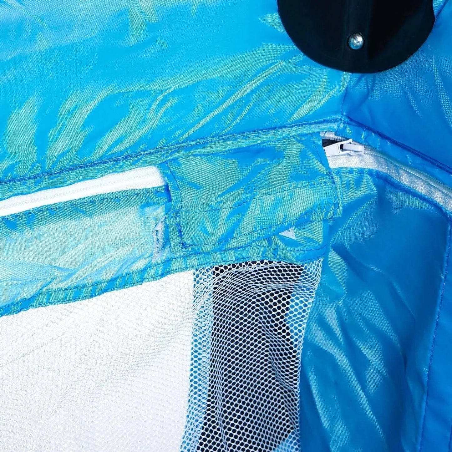 baby plus Play - Sleep Travel Cot - Ocean Blue - mezetto ebebek ebebek