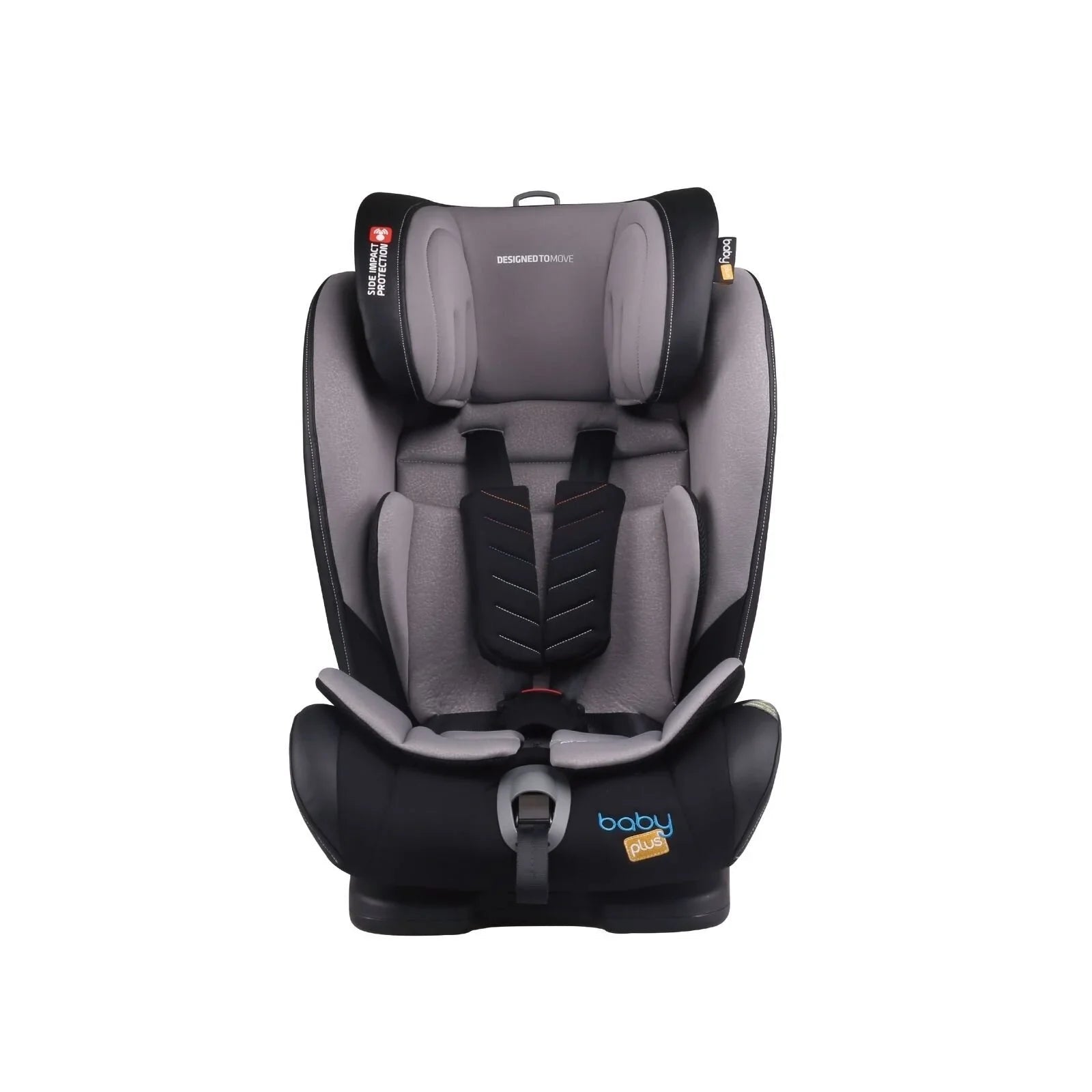 baby plus Secure Group 1/2/3 (9 Months to 12 Years) Car Seat - Grey - mezetto ebebek ebebek